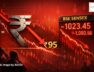 Rupee crosses 95 against dollar, stock market also hits. AI image by REVOI