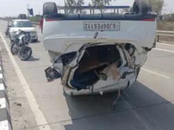 Accident, Bhavnagar highway