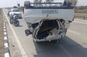 Accident, Bhavnagar highway