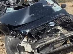 Accident, Rajkot highway