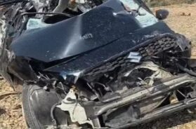 Accident, Rajkot highway