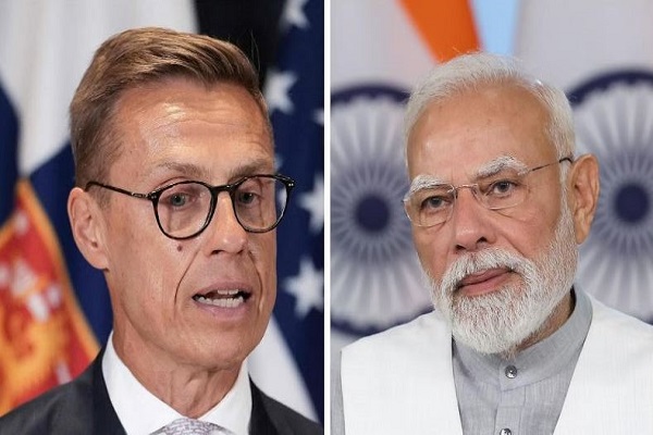 પ્રધાનમંત્રી નરેન્દ્ર મોદી અને ફિનિશ રાષ્ટ્રપતિ એલેક્ઝાન્ડર સ્ટબ નવી દિલ્હીમાં દ્વિપક્ષીય વાટાઘાટો કરશે