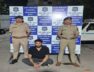 Baroda, car driver caught