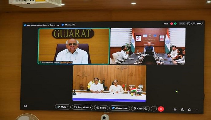 જલ જીવન મિશન 2.0 અંતર્ગત  કેન્દ્ર અને ગુજરાત સરકાર વચ્ચે કરાયા MOU