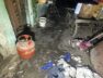 Gas cylinder blast