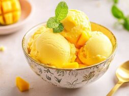 Mango Coconut Ice Cream