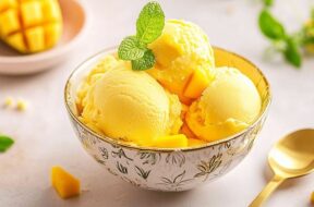 Mango Coconut Ice Cream