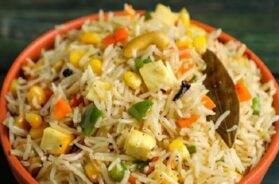 Paneer Corn Pulao