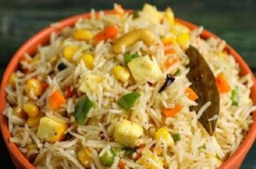 Paneer Corn Pulao