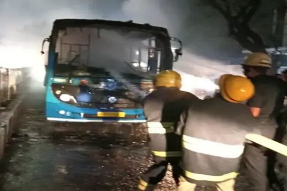 ST BUS, Fire