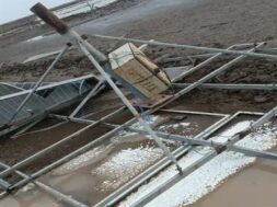 Solar panel callapse