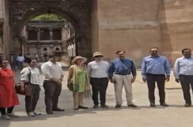 UNESCO Team visits heritage sites , ahmedabad