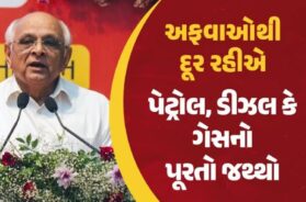 Chief Minister Bhupendra Patel made a statement regarding gas, petrol, diesel