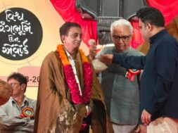 રંગભૂમિના કલાકારોનું વિશાલામાં અભિવાદન