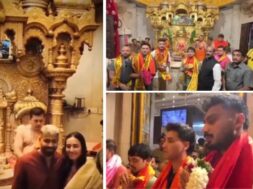 Hardik Pandya reaches Siddhi Vinayak with girlfriend before semi-final