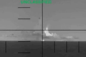 US torpedo that blew up an Iranian ship in the Indian Ocean