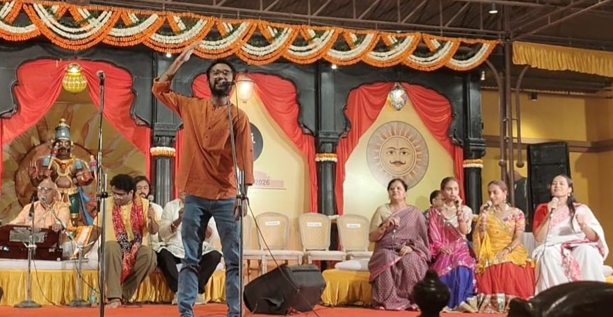 રંગભૂમિના કલાકારોનું વિશાલામાં અભિવાદન