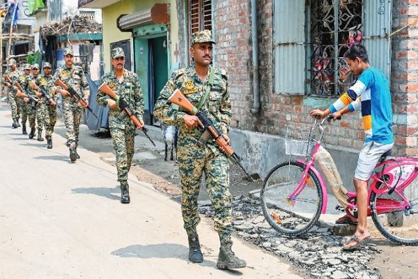 પશ્ચિમ બંગાળ ચૂંટણી: સુરક્ષા માટે આર્મ્ડ ફોર્સની 2,400 કંપનીઓ તૈનાત કરાશે