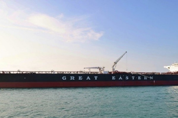 સંયુક્ત આરબ અમીરાતથી રવાના થયેલ ઓઈલ ટેન્કર જગ લાડકી ભારતમાં પહોંચ્યું