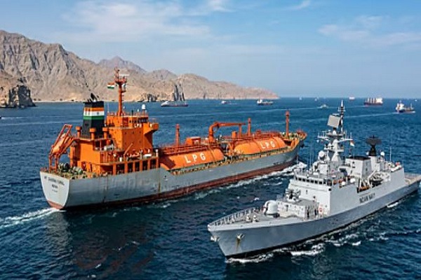 ભારતીય LPG જહાજ ‘શિવાલિક’ હોર્મુઝથી સુરક્ષિત પસાર થયું