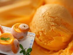 orange ice cream