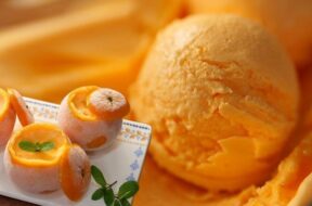 orange ice cream