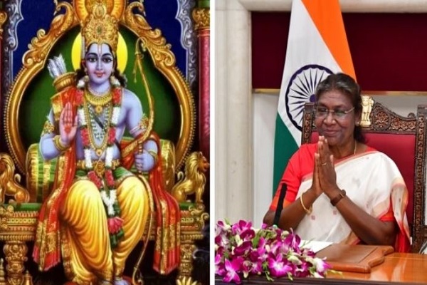 રાષ્ટ્રપતિ સહિત ટોચના નેતાઓએ દેશભરમાં રામ નવમીની શુભેચ્છાઓ પાઠવી