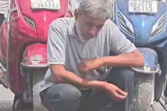 vehicle thief caught,AHD