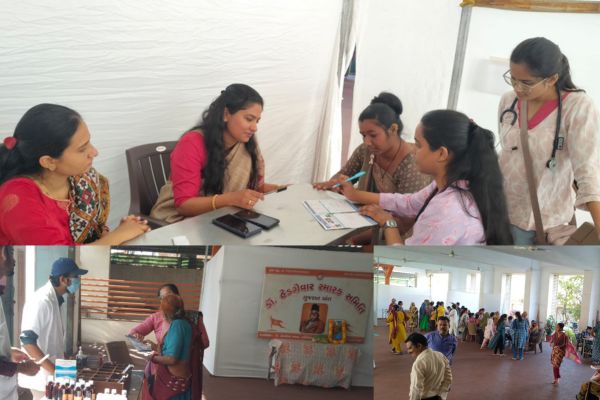 Free medical camp organized at Dr. Hedgewar Bhavan