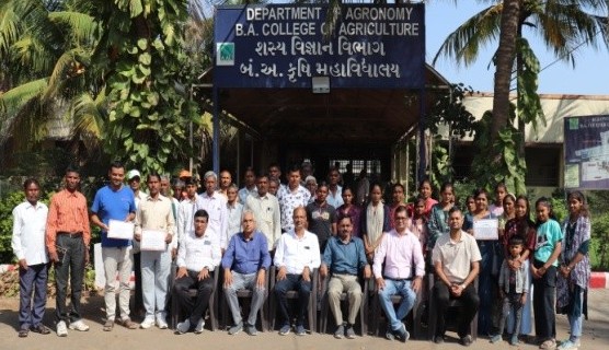 Natural farming training program held at Anand Agricultural University