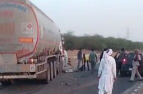 Accident, Santalpur highway