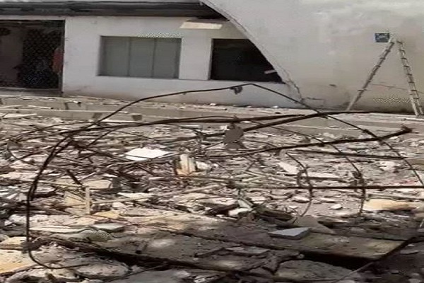 વડોદરામાં 114 કરોડના ખર્ચે બનેલું STના સેન્ટ્રલ બસ સ્ટેશનનું સ્ટ્રક્ચર તૂટી પડતા એકનું મોત