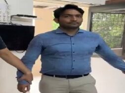 Caught taking bribe, jamanagar