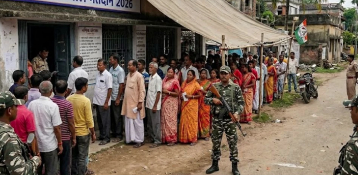 વિધાનસભા ચૂંટણીઃ પશ્ચિમ બંગાળમાં 90 ટકા અને તમિલનાડુમાં 84 ટકાથી વધુ જંગી મતદાન