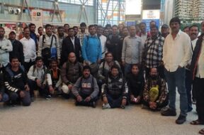 Fishermen returned fron iran