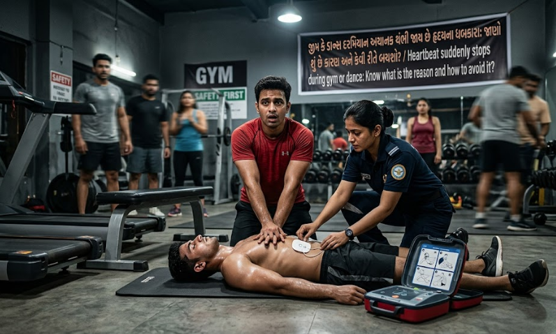 જીમ કે ડાન્સ દરમિયાન અચાનક થંભી જાય છે હૃદયના ધબકારા: જાણો શું છે કારણ અને કેવી રીતે બચશો?