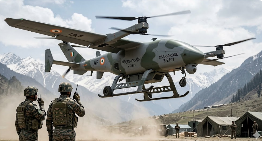 ભારત હવે રનવે વગર ઉડી શકે તેવા અત્યાધુનિક રેસ્ક્યુ ડ્રોન વિકસાવશે
