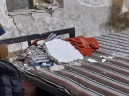 LD Engineering collge Hostel, slab collapsed