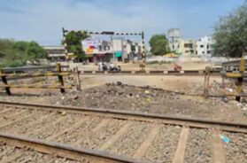 Nadiyad, SRP railway gat closed