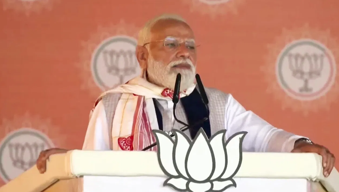 કોંગ્રેસ દુશ્મનોના એજન્ડાને હવા આપે છે, ઘૂસણખોરોની પક્ષધર બનીઃ પીએમ મોદી