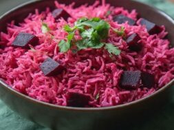 Paneer Beet Rice