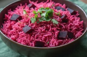 Paneer Beet Rice
