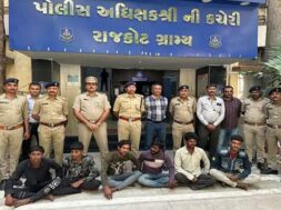 Rajkot police, criminal accused arrested