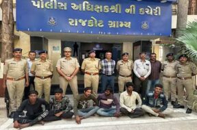 Rajkot police, criminal accused arrested