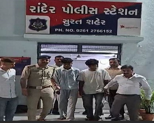 સુરતના રાંદેર વિસ્તારમાં નજીવી બાબતે બે જુથ બાખડી પડ્યા, બે આરોપીની ધરપકડ