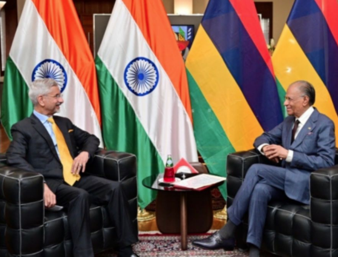 ભારત અને મોરેશિયસ વચ્ચેની ભાગીદારીમાં એક વર્ષમાં નોંધપાત્ર પ્રગતિ થઈ છે: ડો. એસ.જયશંકર