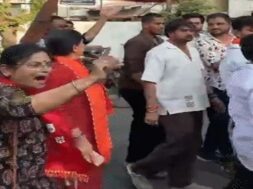 Surat, Protest against BJP Candidate