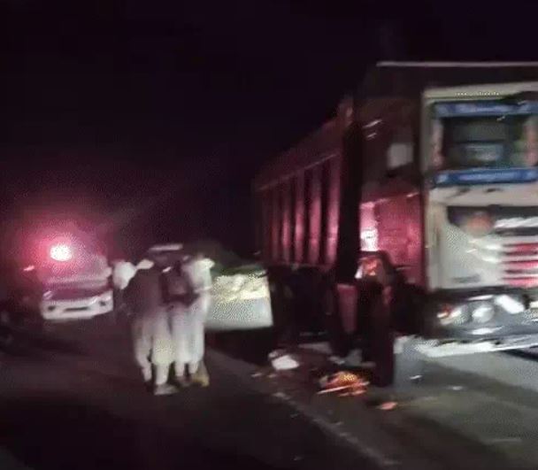 લખતર-વિરમગામ હાઈવે પર ગમખ્વાર અકસ્માત, સાત પદયાત્રીઓના મોત