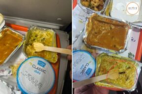 Insects found in Vande Bharat train food