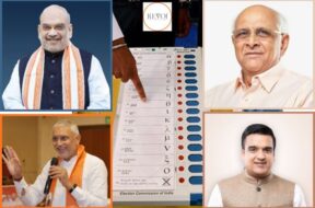 Where will top leaders including Amitbhai Shah, Bhupendrabhai Patel vote on Sunday
